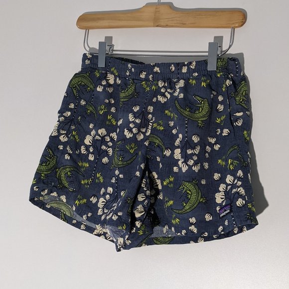 Patagonia Baggies Alligator Pattern 